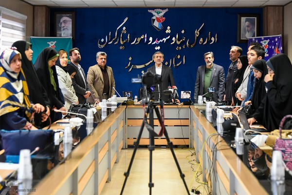 نشست خبری بنیاد شهید به مناسبت هفته بزرگداشت شهدا‎