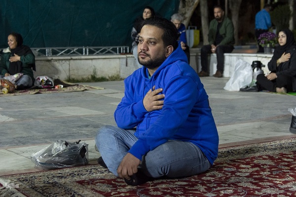 شب نوزدهم ماه مبارک رمضان در امامزاده محمد(ع) کرج‎