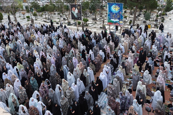 نماز عید سعید فطر در البرز