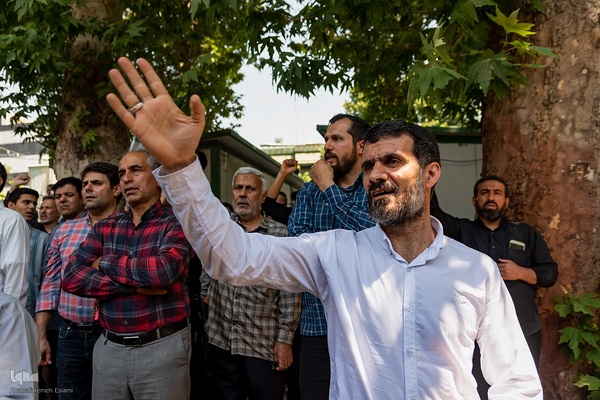 راهپیمایی مردم کرج علیه تهاجم رژیم صهیونیستی به ایران‎