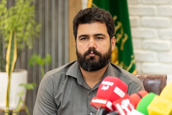 نشست خبری فرمانده سپاه کرج به مناسبت هفته دفاع مقدس‎