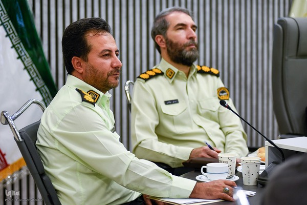 نشست خبری فرمانده انتظامی استان البرز به مناسبت هفته فراجا‎