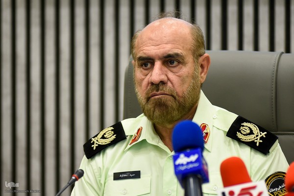 نشست خبری فرمانده انتظامی استان البرز به مناسبت هفته فراجا‎