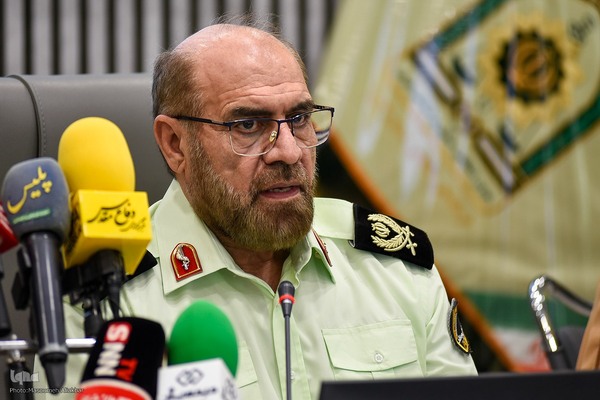 نشست خبری فرمانده انتظامی استان البرز به مناسبت هفته فراجا‎