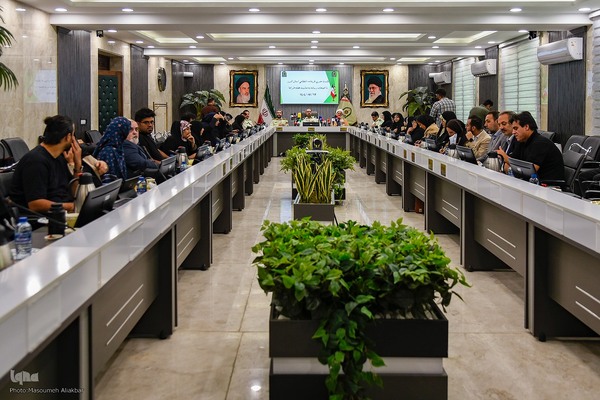 نشست خبری فرمانده انتظامی استان البرز به مناسبت هفته فراجا‎