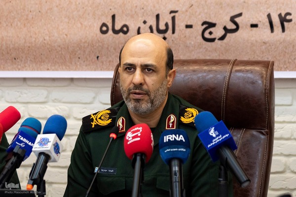 نشست خبری فرمانده سپاه البرز