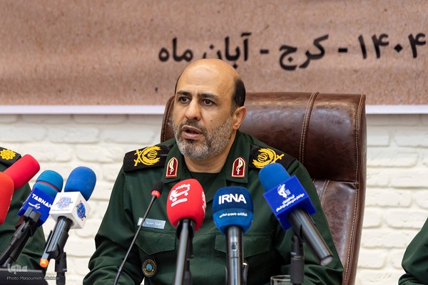 نشست خبری فرمانده سپاه البرز