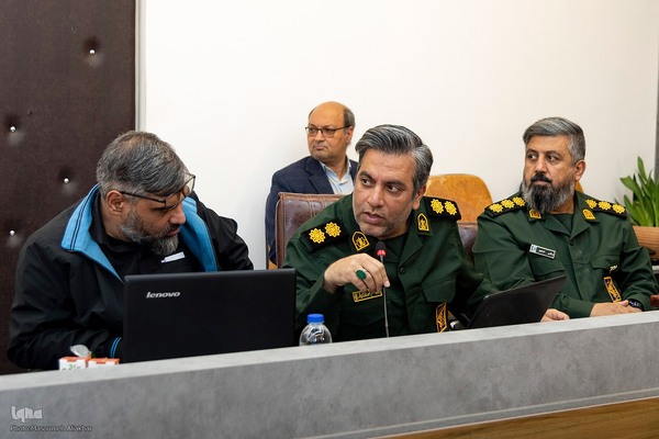 نشست خبری فرمانده سپاه البرز