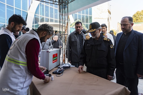 نمایشگاه فرماندهی انتظامی استان البرز در اجلاسیه شهدا‎