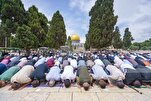 50 000 fidèles palestiniens assistent à la prière du vendredi à la mosquée Al-Aqsa