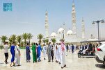 Mga Kalahok sa Paligsahan ng Quran, Bumista sa Makasaysayang mga Moske at mga Pook sa Medina