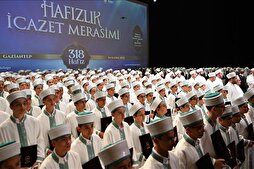 Gaziantep'te Kur'an'ı ezberleyen 318 hafız için icazet töreni düzenlendi