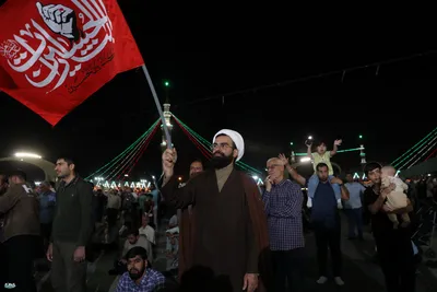 جشن امامت امام زمان در مسجد جمکران