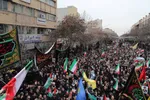 اجتماع هیئت‌ها و دسته‌های تبریز در عزای رهبر شهید انقلاب