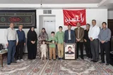 دیدار اعضای جهاددانشگاهی البرز با خانواده‌ شهدای دانشجو