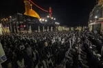 برپایی مراسم شب شهادت امام حسن عسکری(ع) در سامرا + عکس